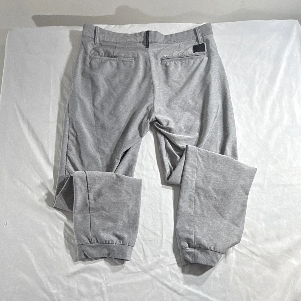 adidas Adicross Men's Gray Golf Pants 30x32 Flat Front Pockets